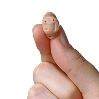 In the Canal Hearing Aid in Hand ITC